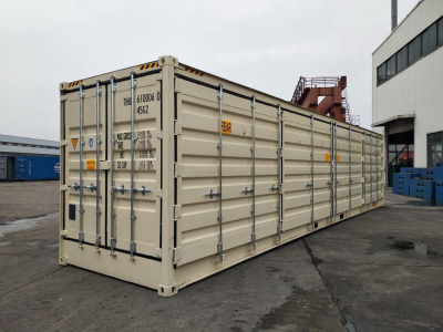40 side opening high cube shipping container